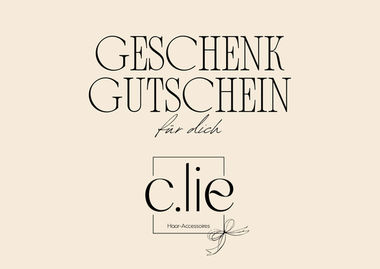 Gutschein von c.lie Haar-Accessoires